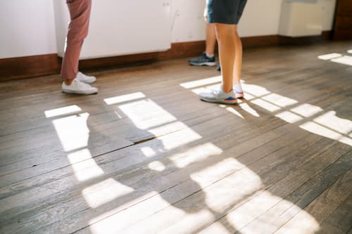 plancher qui s'affaisse